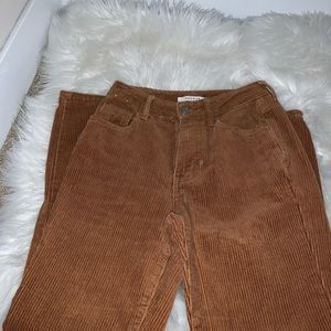 pacsun brown corduroy pants!!